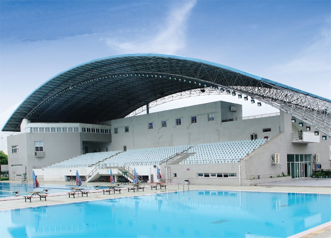 安庆游泳馆网架